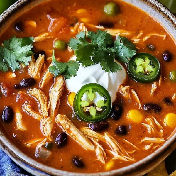 Chicken Enchilada Soup