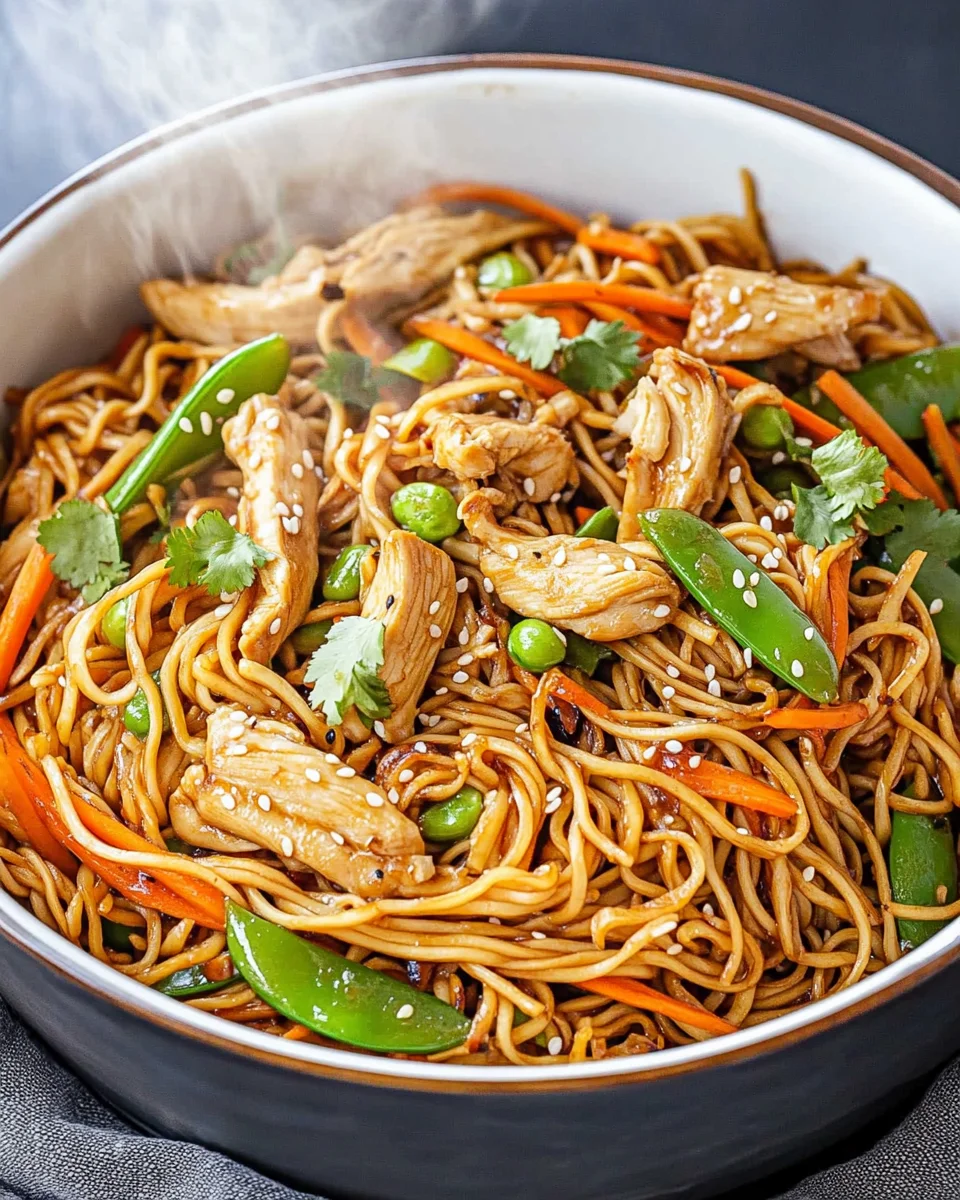 Chicken Lo Mein 30 Chicken