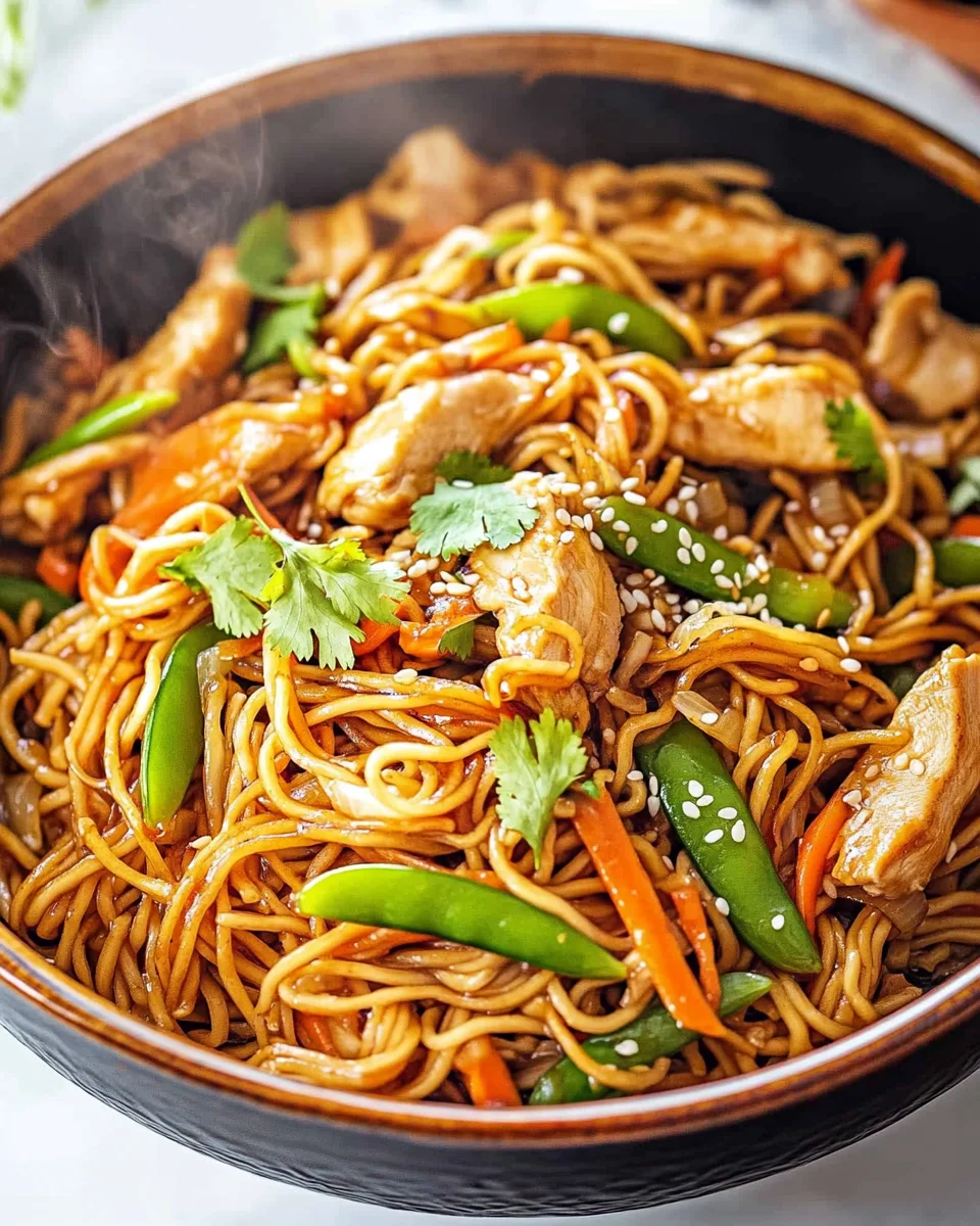 Chicken Lo Mein 33 Chicken Lo Mein