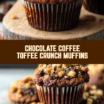 Chocolate Coffee Toffee Crunch Muffins 19 Pinterest Hidden Image