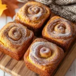 Cinnamon Swirl Pumpkin Bread Mini Loaves