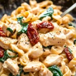 Creamy Sun Dried Tomato Chicken Pasta