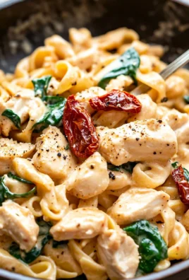 Creamy Sun Dried Tomato Chicken Pasta