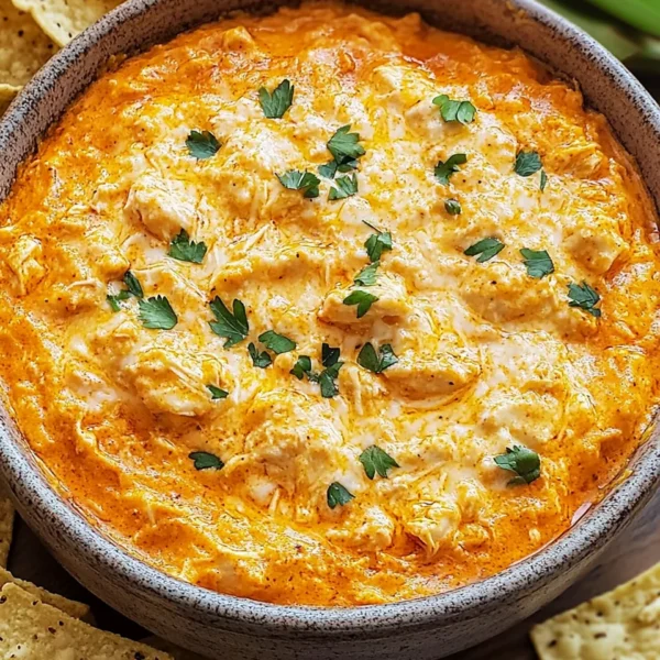 Crockpot Buffalo Chicken Dip Recipe
