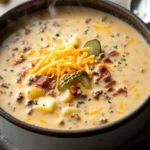 Easy Cheeseburger Soup