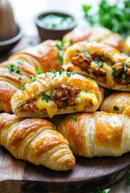 Easy Cheesy Chicken-Filled Crescents 26 Easy Cheesy Chicken-Filled Crescents