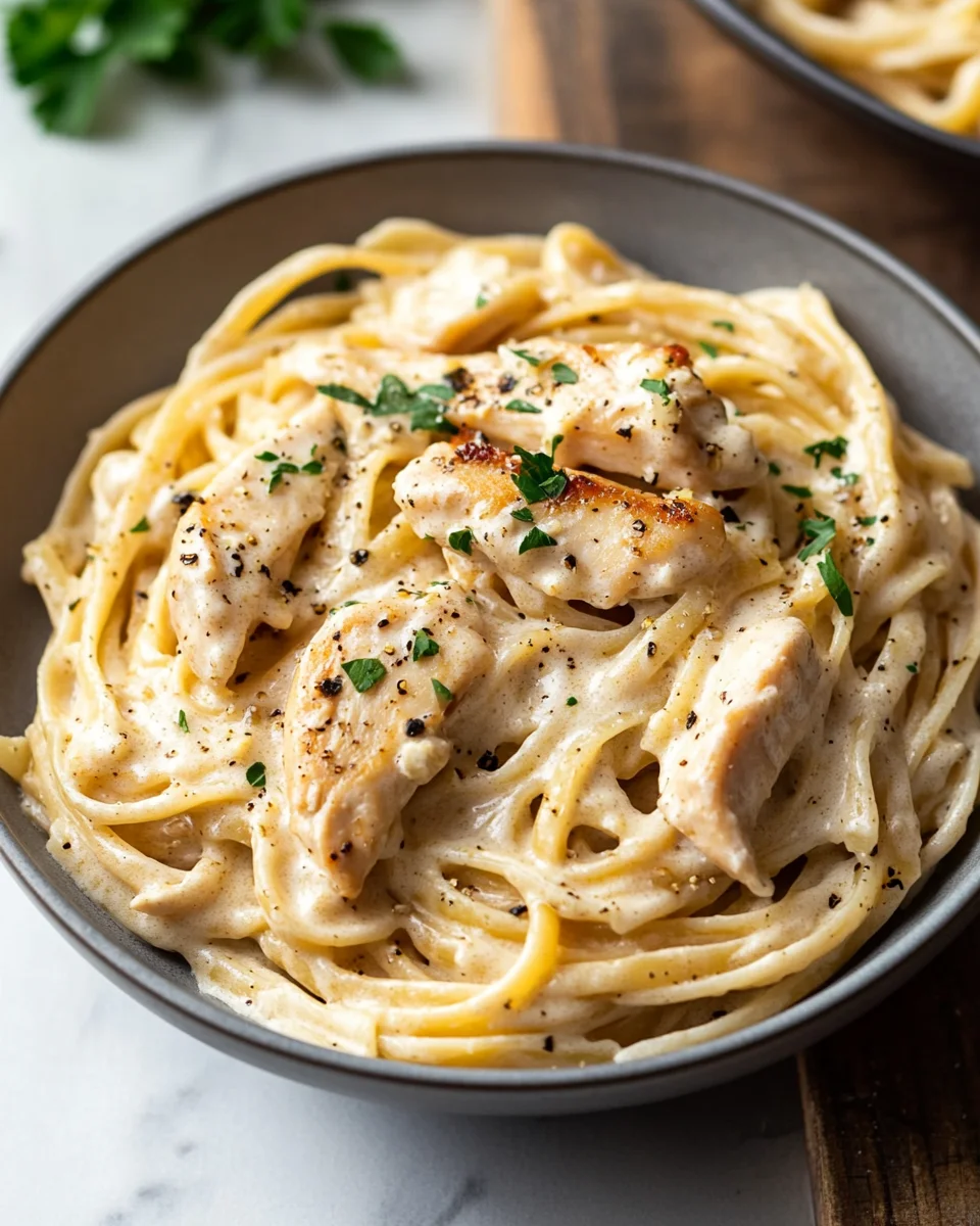 Easy Garlic Chicken Pasta 20 Easy