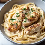 Easy Garlic Chicken Pasta