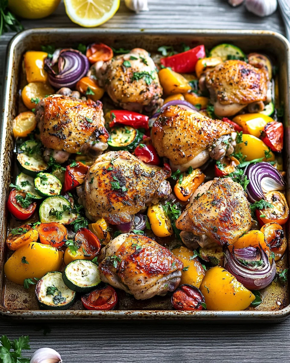 Greek Sheet Pan Chicken Dinner 27 Greek Sheet Pan Chicken Dinner
