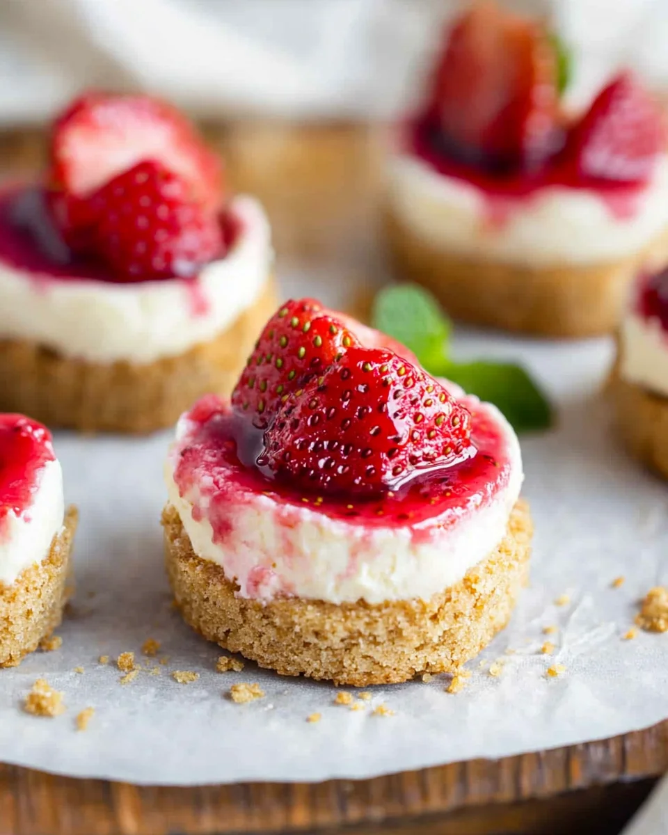 High Protein Healthy Strawberry Cheesecake Bites 25 High Protein Healthy Strawberry Cheesecake Bites