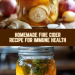 Homemade Fire Cider Recipe for Immune Health 16 Pinterest Hidden Image