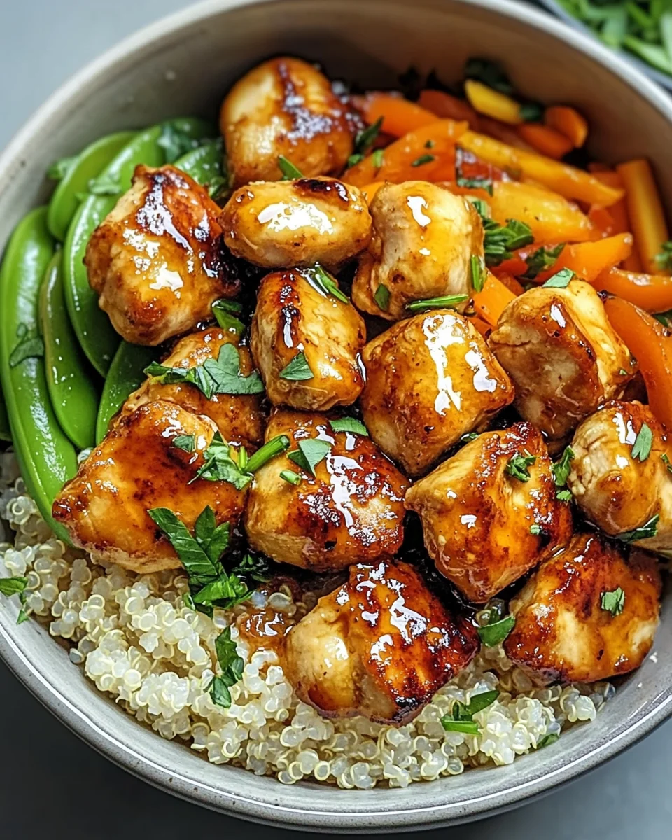 Hot Honey Chicken Bowl 21 Hot