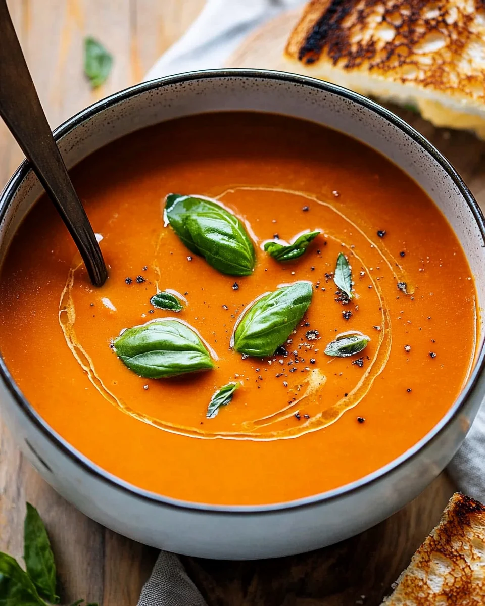 Middle-of-Winter Creamy Tomato Soup (Canned Tomatoes) 20 Middle-of-Winter