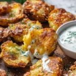 Parmesan Smashed Potatoes
