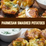 Parmesan Smashed Potatoes 16 Pinterest Hidden Image