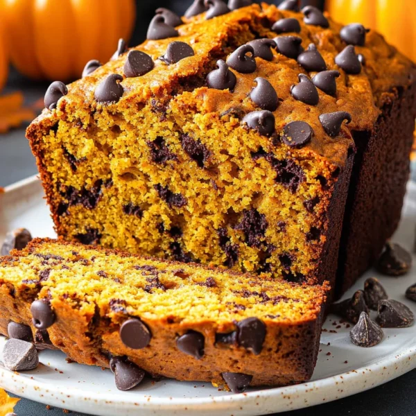 Pumpkin Chocolate Chip Bread