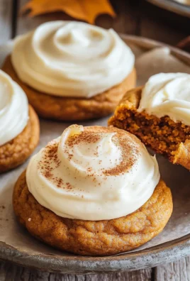 Pumpkin Cookies with Cream Cheese Frosting 29 Pumpkin Cookies with Cream Cheese Frosting