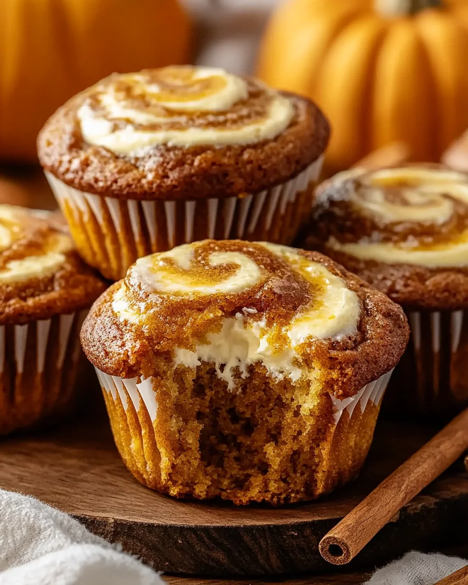 Homepage 8 Pumpkin Cream Cheese Muffins