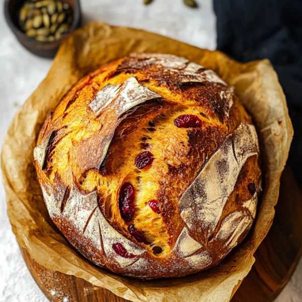 Pumpkin Sourdough Bread