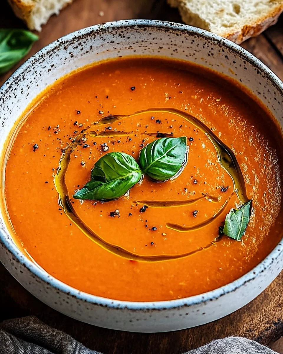Roasted Tomato Soup 22 Roasted Tomato Soup