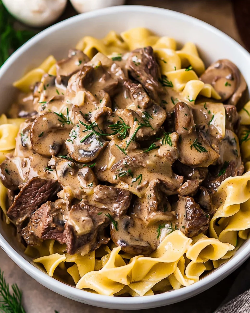 Homepage 7 Slow Cooker Beef Stroganoff