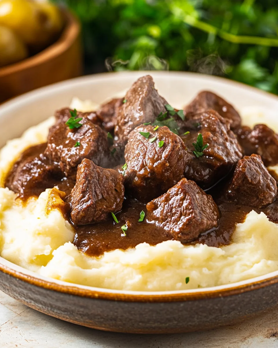 Slow Cooker Steak Bites 21 Slow