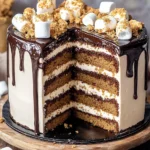 Smores Chocolate Cake