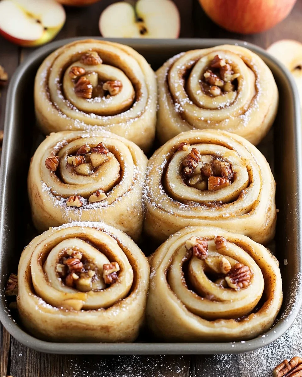 Soft-Baked Apple Cinnamon Rolls 25 Soft-Baked Apple Cinnamon Rolls
