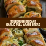 Sourdough Discard Garlic Pull Apart Bread 22 Pinterest Hidden Image