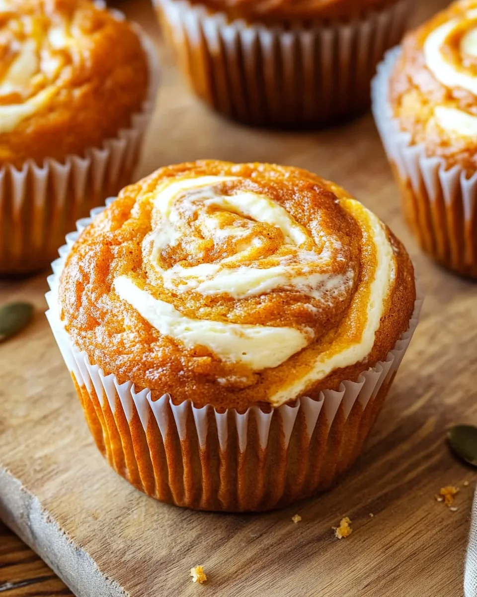 Swirled Pumpkin Cream Cheese Muffins 28 Swirled Pumpkin Cream Cheese Muffins