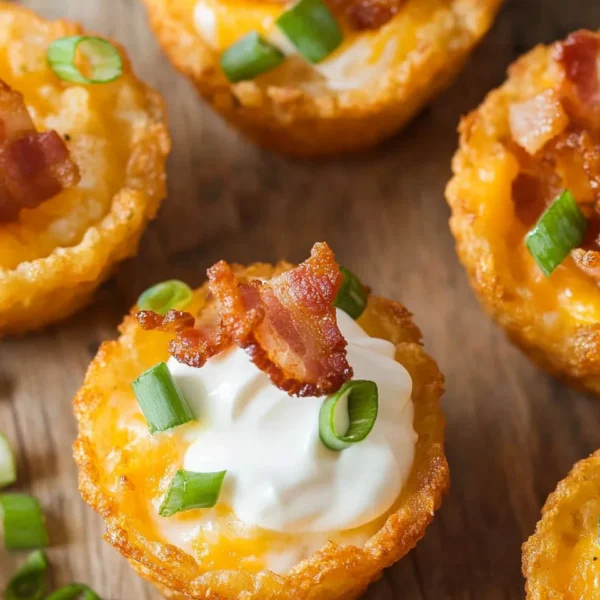 Tater Tot Appetizer Cups (How to Make Tater Tot Appetizers)
