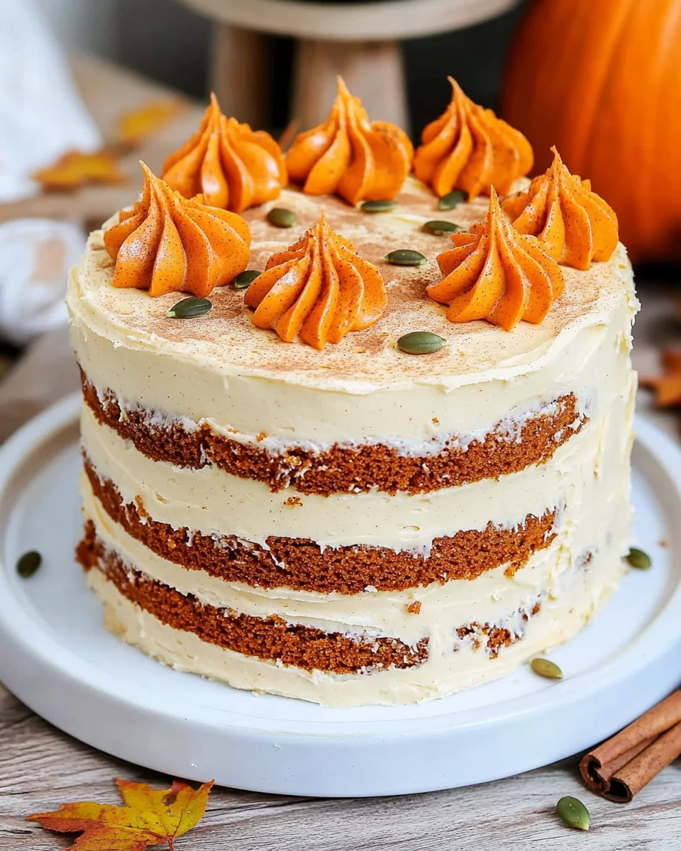 Vegan Pumpkin Spice Cake 28 Vegan