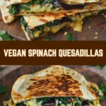 Vegan Spinach Quesadillas 17 Pinterest Hidden Image