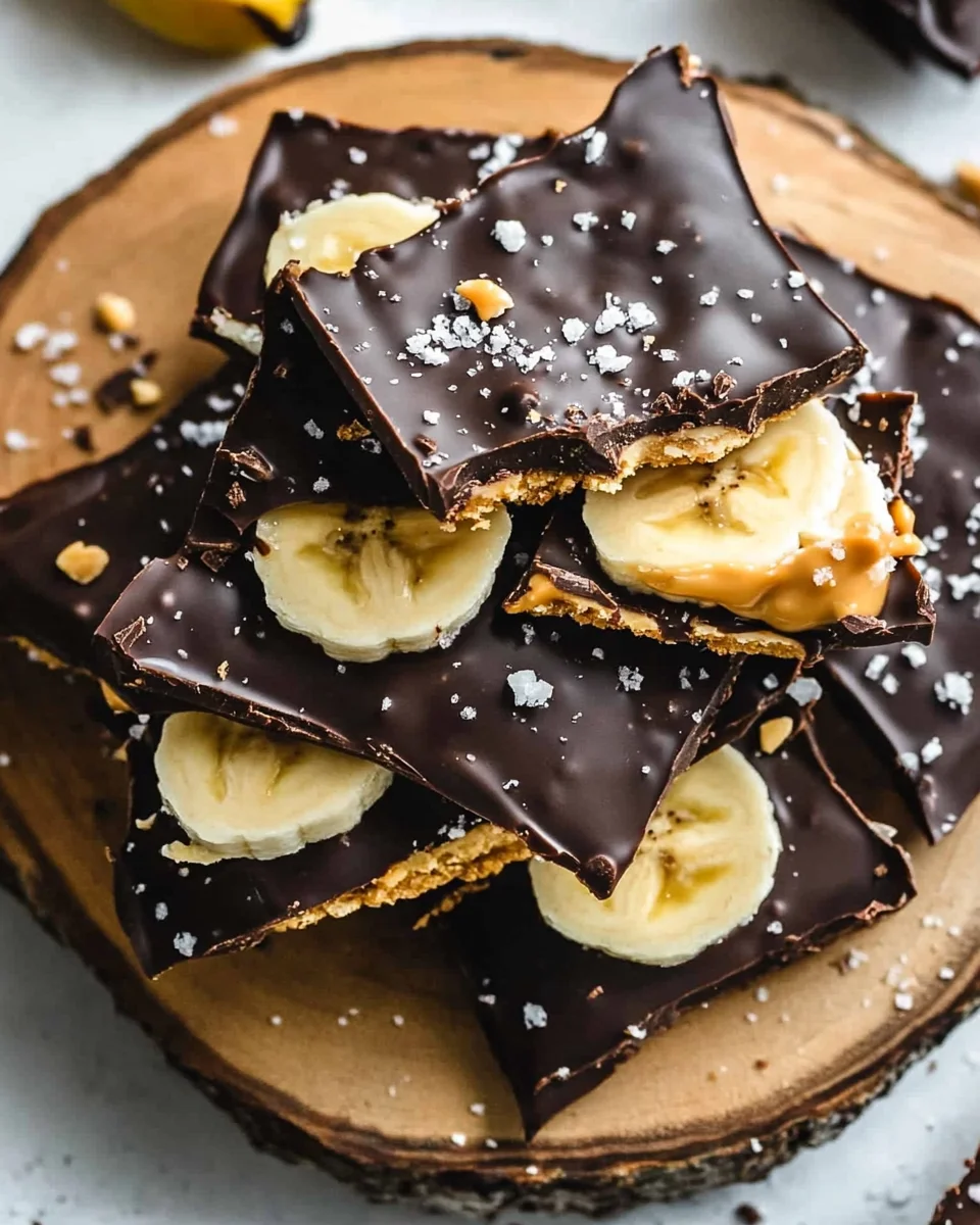 Viral Chocolate Banana Bark 18 Viral