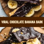 Viral Chocolate Banana Bark 16 Pinterest Hidden Image