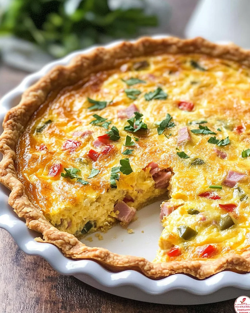 Western Omelet Quiche 26 Western