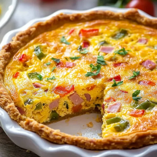 Western Omelet Quiche