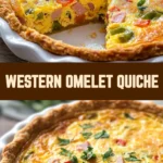 Western Omelet Quiche 24 Pinterest Hidden Image